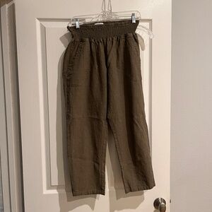 Emme Maternity Linen Pants